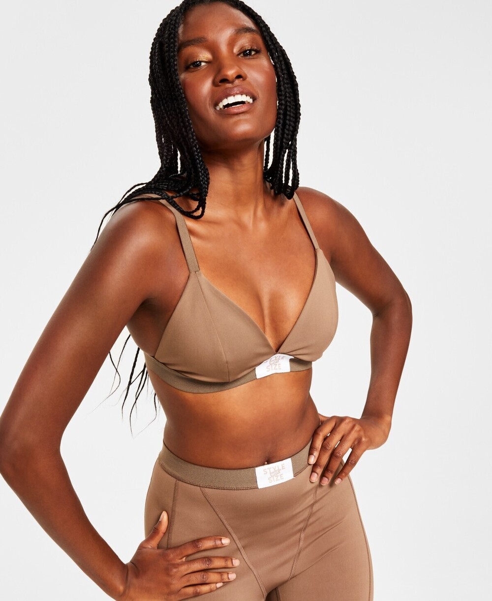NWT Jenni Bralette Beige Polyester/Spandex, 3X